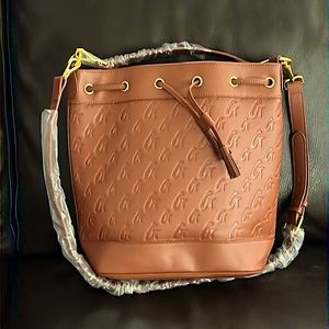 Glamaholic Large Cognac bucket bag